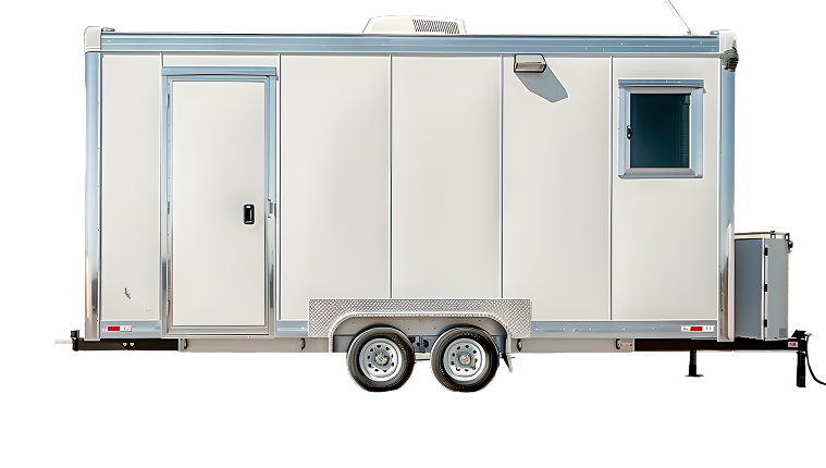 Restroom trailer